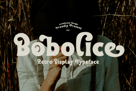 Bobolice: A Retro Display Font for Editorial Design