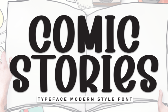 Comic Stories: The Playful Display Font That Refreshed My Bakery Brand