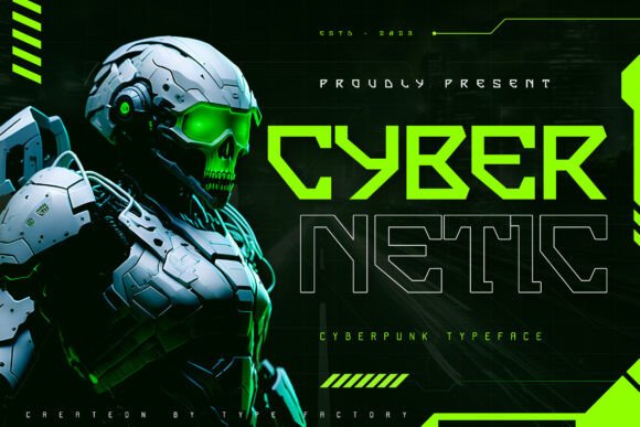 Cybernetic Display Font: A Web Designer's Review