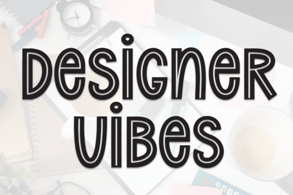 Designer Vibes Font Review: A Playful Display Typeface for Warm Branding