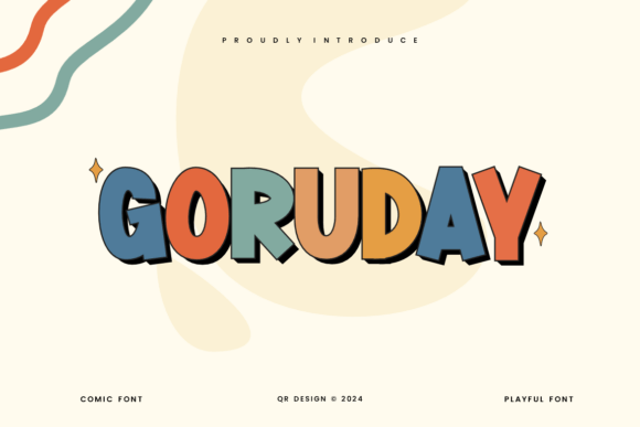 Goruday: A Bold Display Font with Editorial Presence