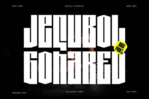 Jequbol Gohared: A Bold Display Font to Elevate Your Brand