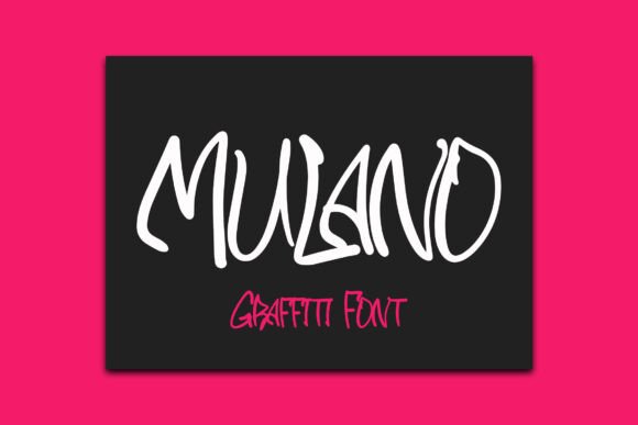 Mulano Font: Bold Graffiti Typeface for Digital Campaigns