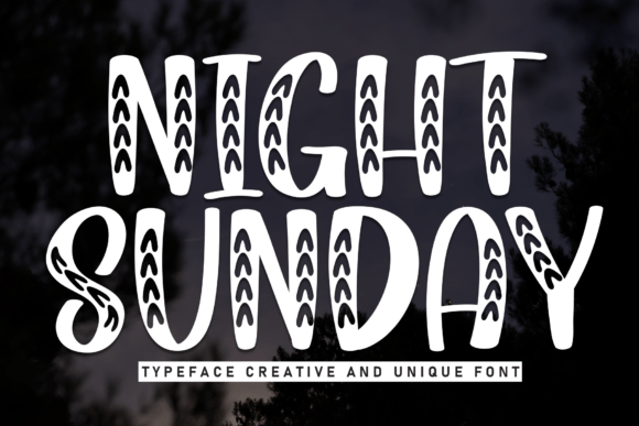 Night Sunday: A Playful Display Font That Transformed My Brand