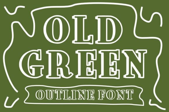 Old Green: A Display Font That Brings Warmth to Digital Campaigns