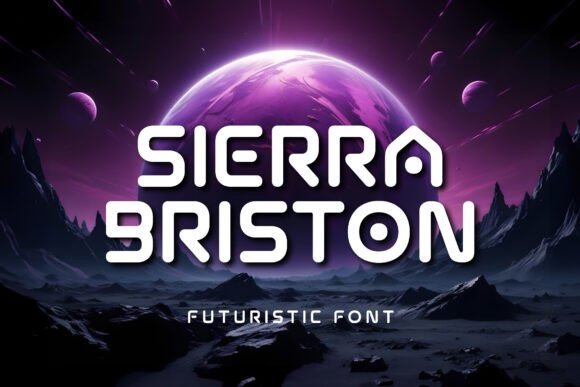 Sierra Briston Font: A Display Typeface for Handmade Products