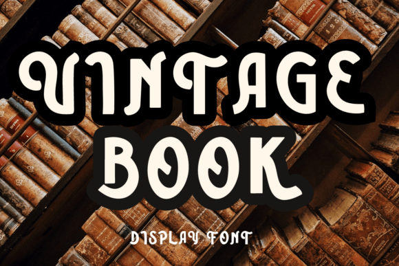 Vintage Books: A Web Designer’s Take on This Display Font