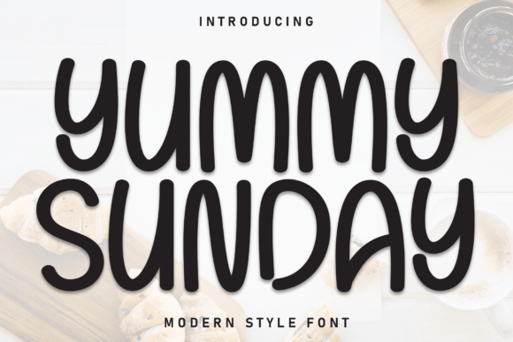 Why Yummy Sunday Font Warms Up Any Editorial Design